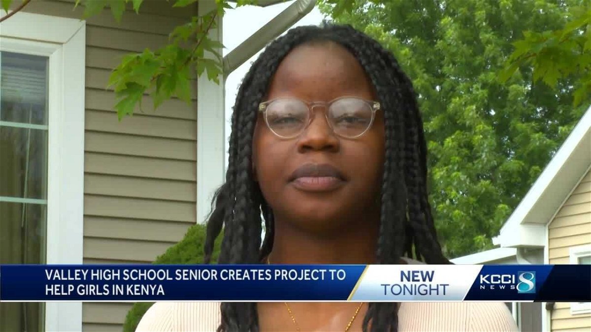 <i>KCCI</i><br/>Alyssa Makena will be heading to Kenya next week to deliver women's hygiene product kits to girls in a few different area schools.