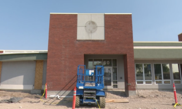 Chubbuck Police Station under construction