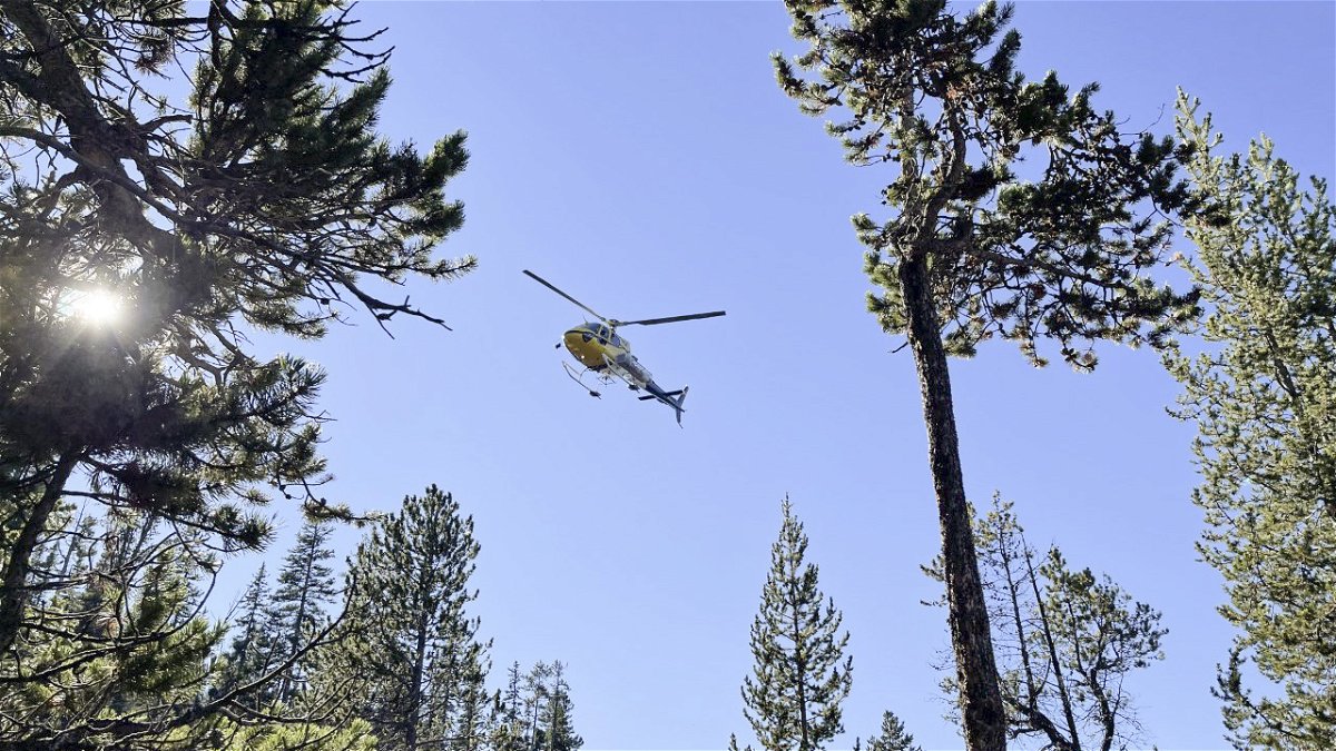 Shoshone Lake search and rescue operations underway.