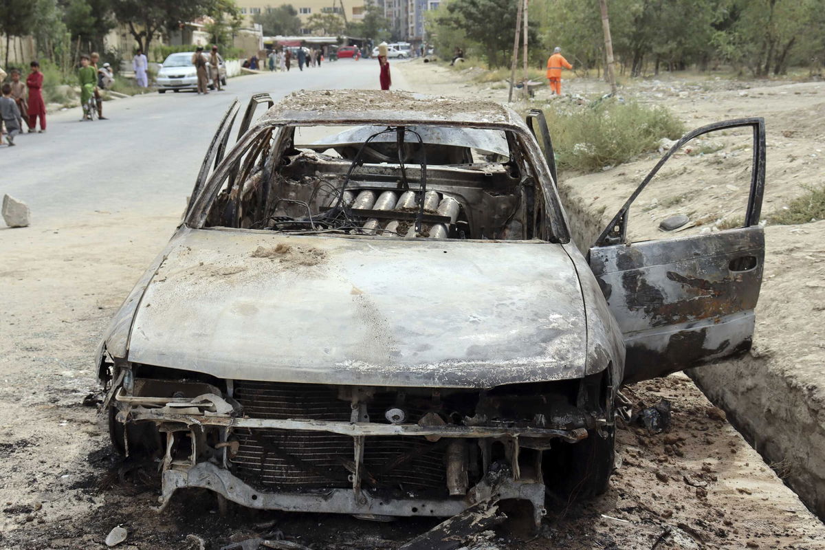 <i>Khwaja Tawfiq Sediqi/AP</i><br/>ISIS claimed responsibility for a foiled rocket attack on Kabul's international airport.