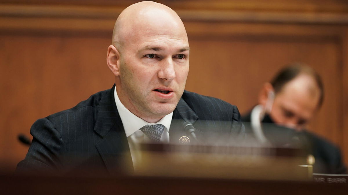 <i>GREG NASH/POOL/AFP via Getty Images</i><br/>Rep. Anthony Gonzalez of Ohio