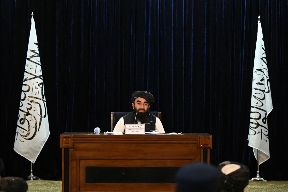 <i>Aamir Qureshi/AFP/Getty Images</i><br/>The Taliban have denied claims that Afghan women would be banned from secondary schools after calling on boys