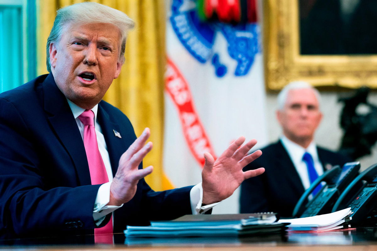 <i>Pool/Getty Images North America/Getty Images</i><br/>A conservative lawyer working with then-President Donald Trump's legal team tried to convince then-Vice President Mike Pence