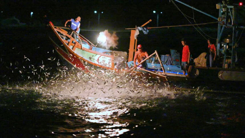 Taiwan’s last remaining “fire fishing” boat.