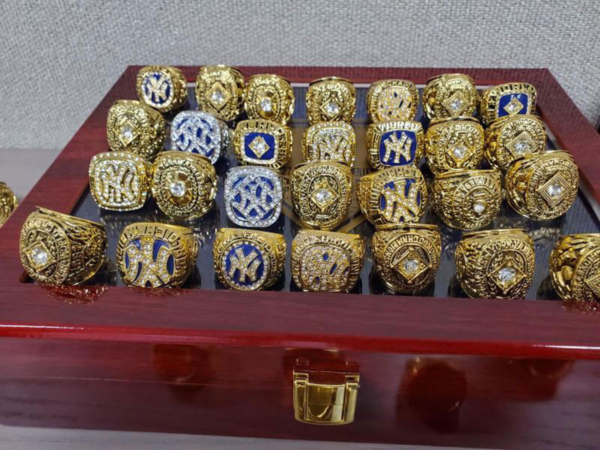 <i>US Customs and Border Protection</i><br/>US Customs and Border Protection officers seized 86 counterfeit championship rings in Chicago.