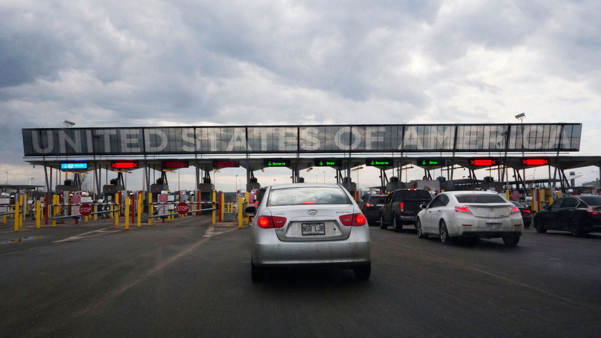 <i>DON EMMERT/AFP via Getty Images</i><br/>The United States is extending nonessential travel restrictions at land crossings with Canada