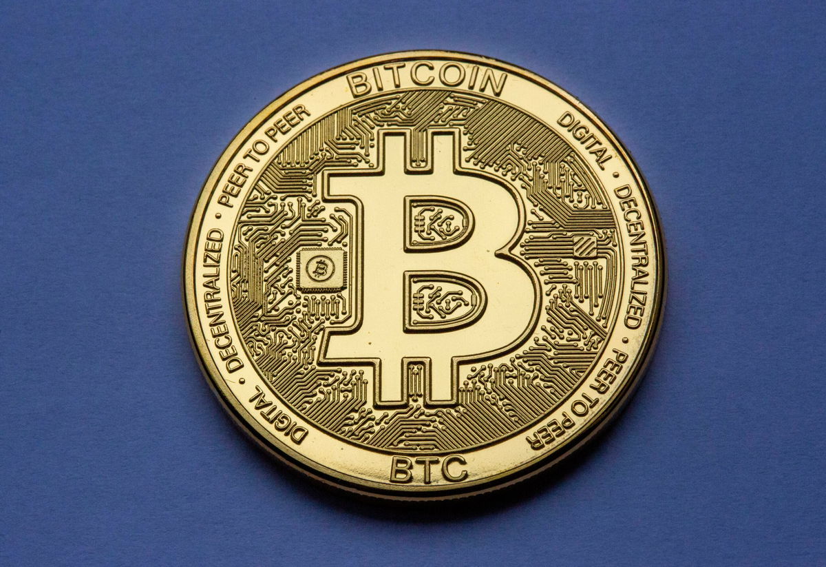 <i>Ulrich Baumgarten/Getty Images</i><br/>Bitcoin is falling as fears of the Evergrande crisis sweep through global markets. The digital currency has dropped 5.7% in the last 24 hours