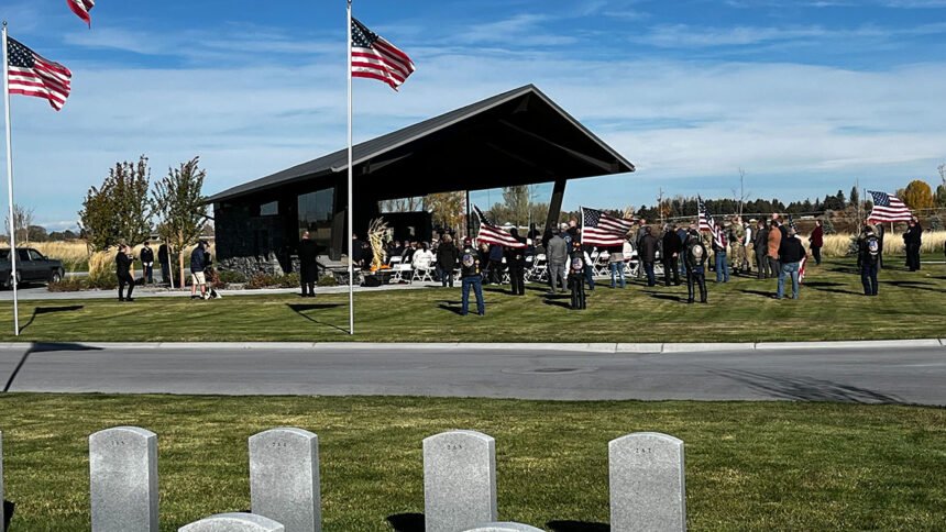 Blackfoot Veterans Memorial Cemetery dedicatio1