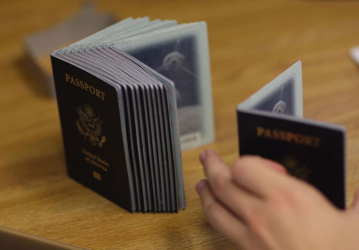 <i>Joe Raedle/Getty Images</i><br/>The US State Department has issued the first US passport with an
