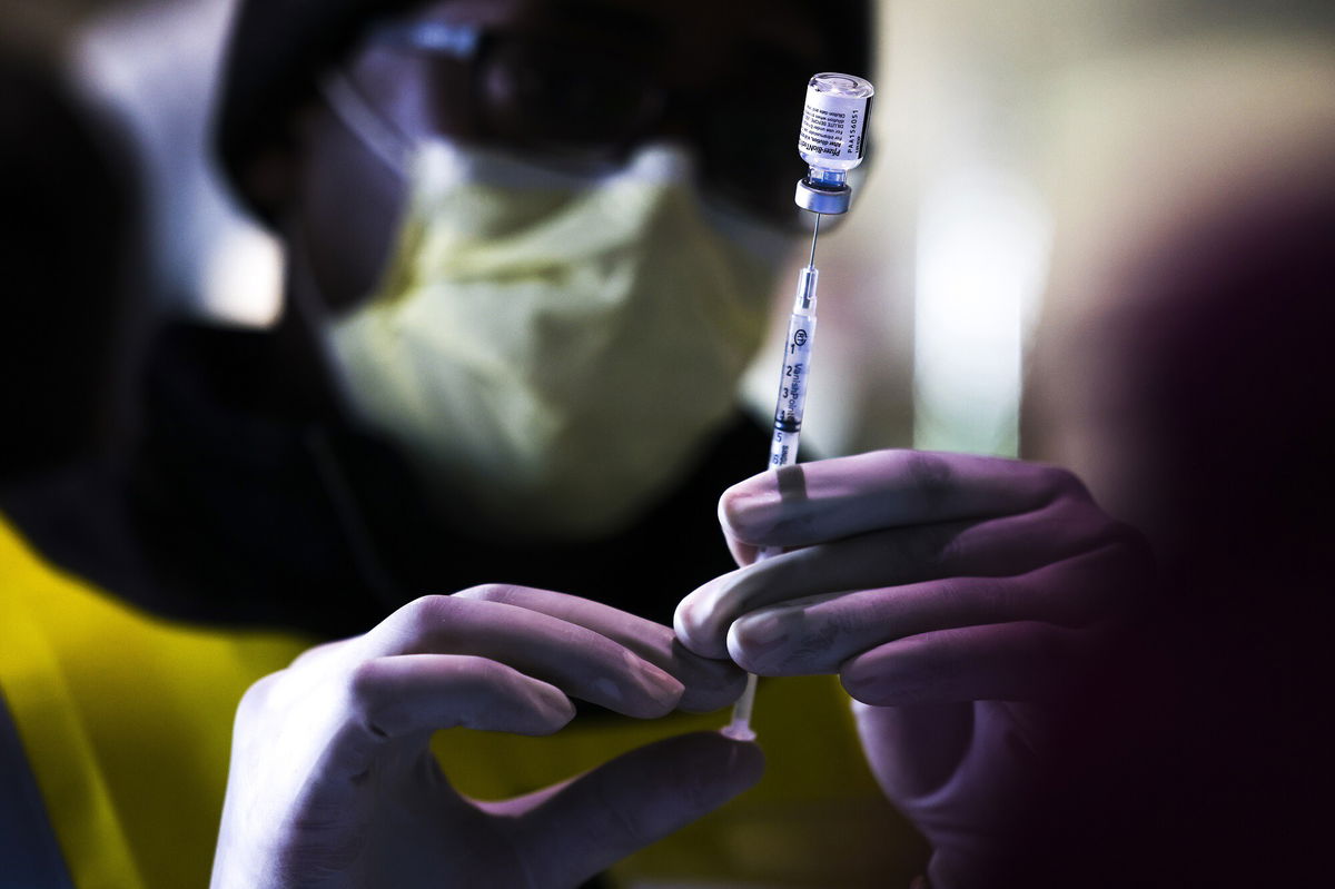 <i>Michael Ciaglo/Getty Images North America/Getty Images</i><br/>Pharmacists and other specialists who give the shots say there are dozens of safeguards baked into the system to limit the possibility of human error. And