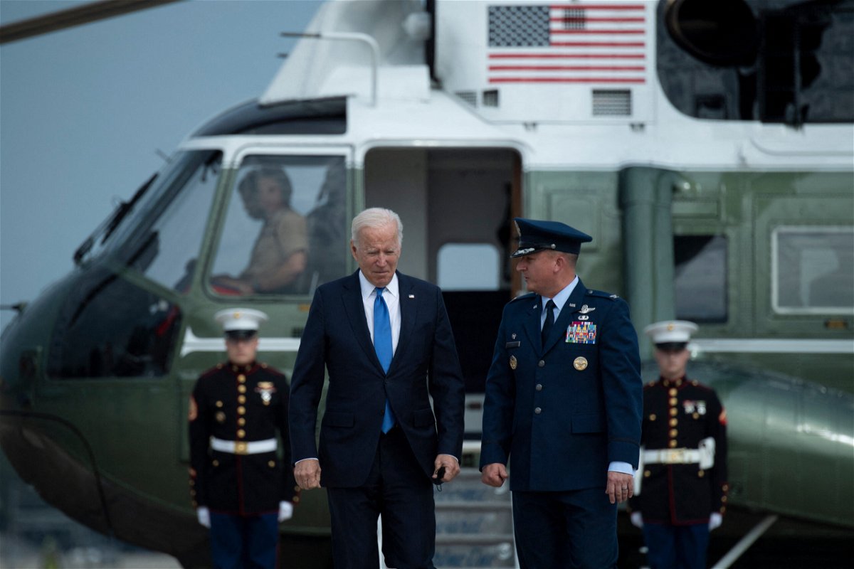 <i>BRENDAN SMIALOWSKI/AFP/Getty Images</i><br/>President Joe Biden's aides are ramping up their sales pitch to congressional Democrats as talks on his economic agenda reach a critical stage