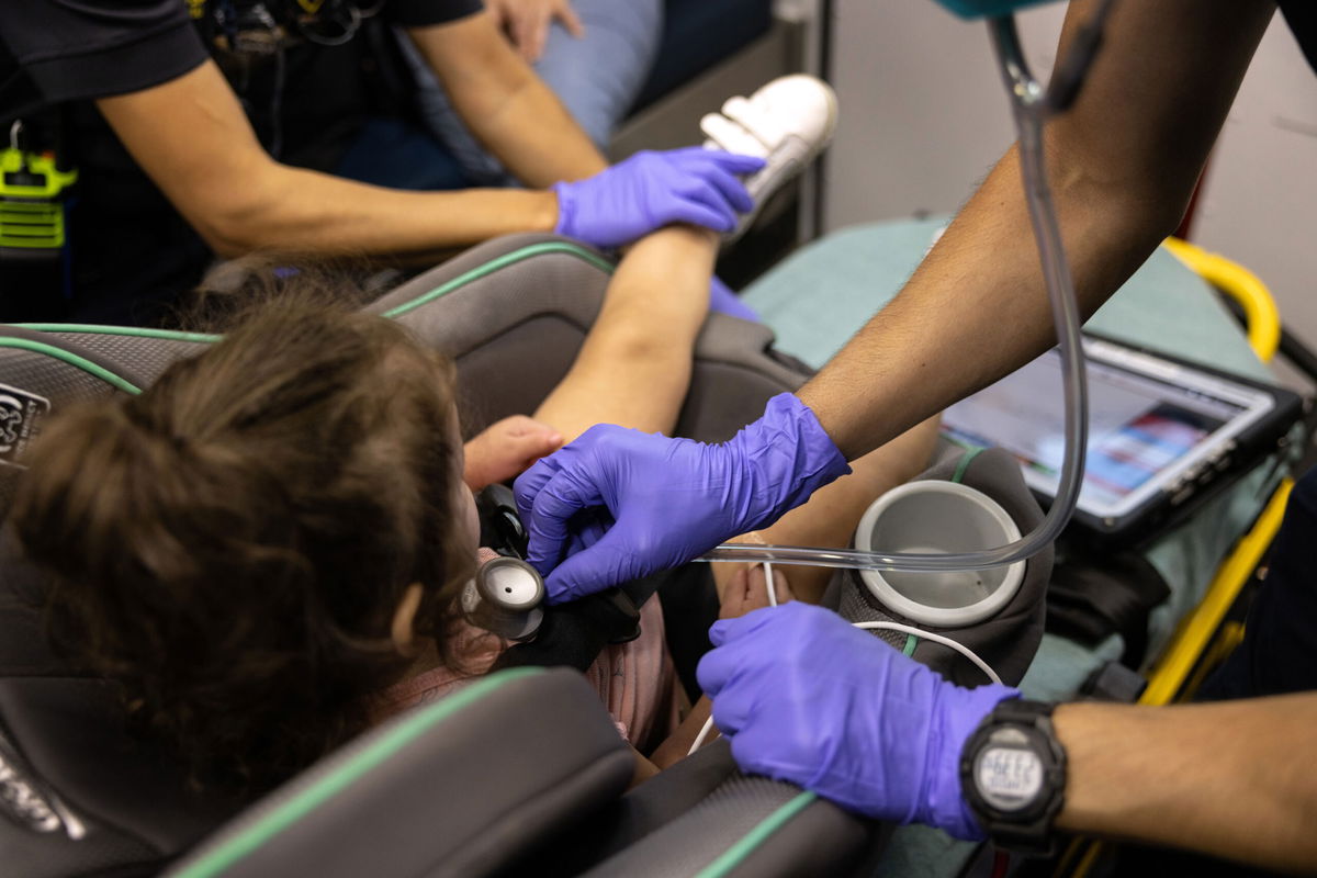 The number of new Covid-19 cases in children remains