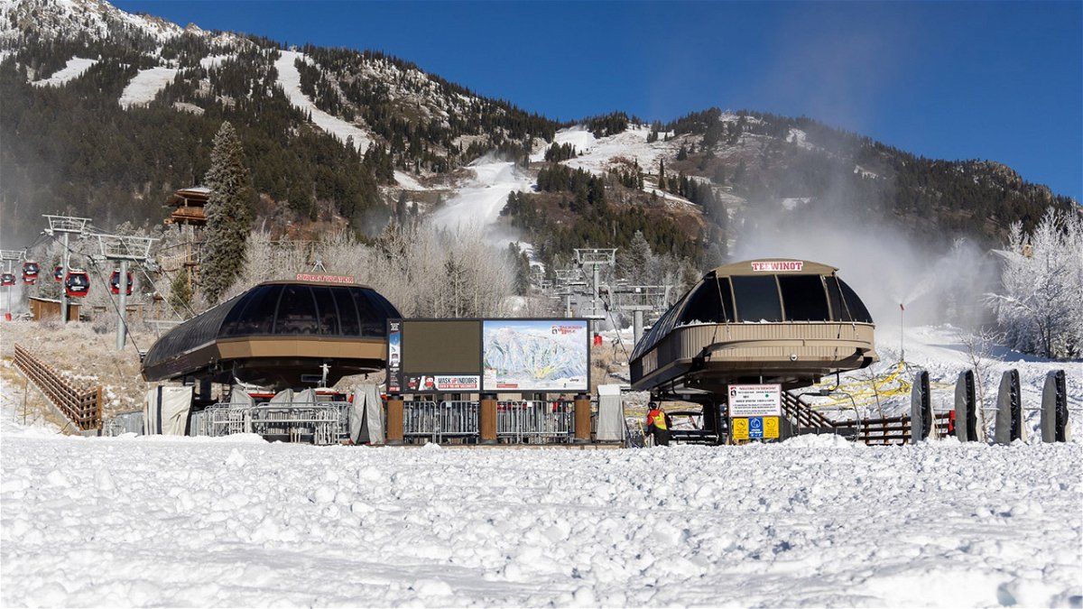 Mountain Operations and Snowmaking have been hard at work and JHMR will open this Thanksgiving Day. Photo 11/23/2021