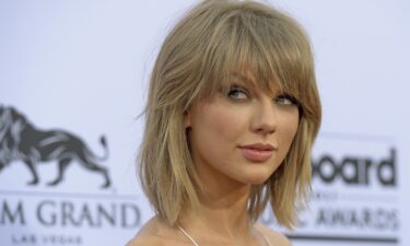 Taylor Swift on the red carpet at the 2015 Billboard Music Awards ceremonies at the MGM Grand Garden Arena in Las Vegas on Sunday