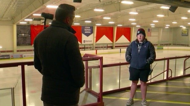<i>WCCO</i><br/>A college student is being credited with saving the life of a high school hockey player after she collapsed on the ice. Zoe Sternberg