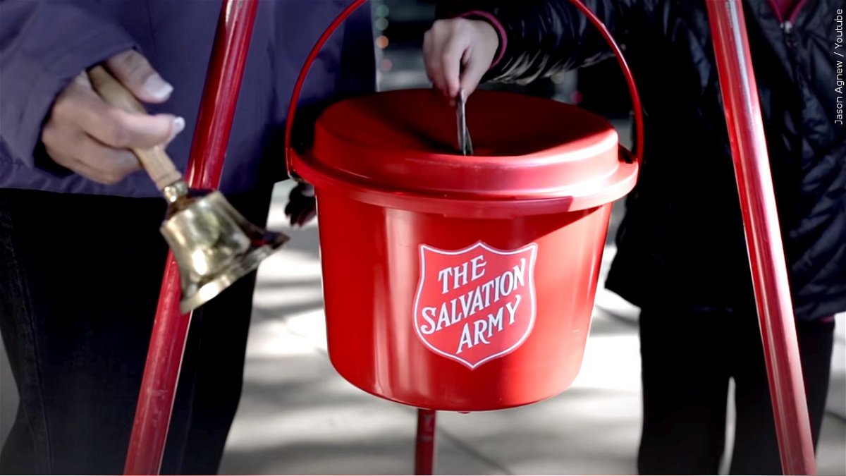 Salvation Army Red Kettle Campaign Red Kettle Logo Donate Logo  Jason Agnew YouTube 