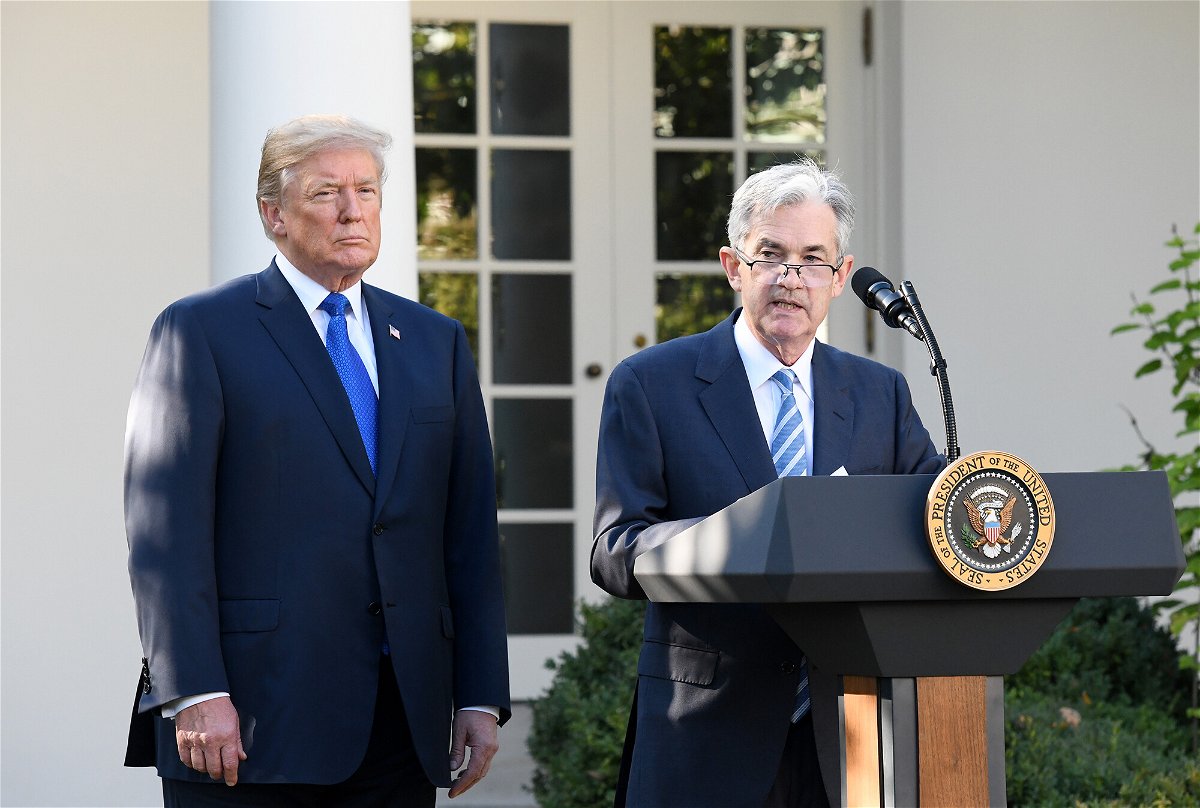 <i>Olivier Douliery/Bloomberg/Getty Images</i><br/>Jerome Powell was oringally tapped to lead the central bank by President Donald Trump. But Trump soon became one of his harshest critics.