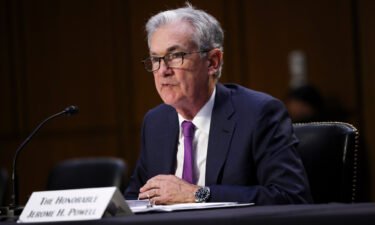 Democratic Senators Sheldon Whitehouse and Jeff Merkley on Friday came out against to keeping Jerome Powell at the helm of the Federal Reserve due to what they see as his insufficient response to the climate crisis. Powell is shown here on September 28