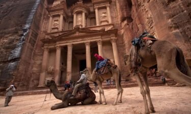 Petra's ancient Treasury established it as the capital city of the Nabataeans. Jordan's visitor numbers have fallen sharply in recent years.