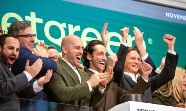 Sweetgreen's stock nearly doubled in price mid-day on November 18