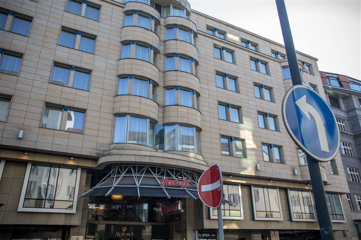 <i>Martin Divisek/EPA-EFE/Shutterstock</i><br/>The Marriott hotel in Prague refused to host a conference in November aimed at drawing attention to alleged human rights abuses in China