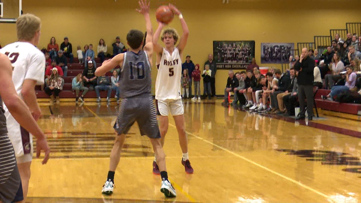 Rigby Boys Basketball fights back, but loses to Corner Canyon 60-54 ...