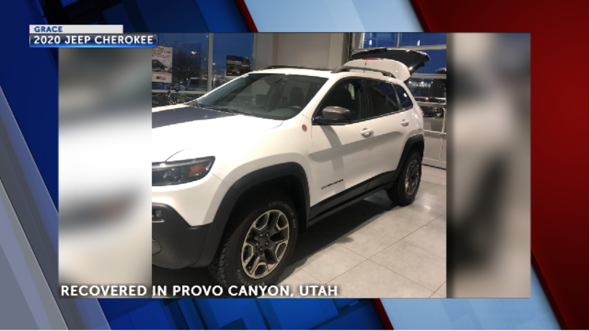 stolen 2020 Jeep Cherokee