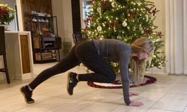 Holiday-proof your fitness with these 10 expert tips: Fitness expert Dana Santas is seen here demonstrating a mountain climber