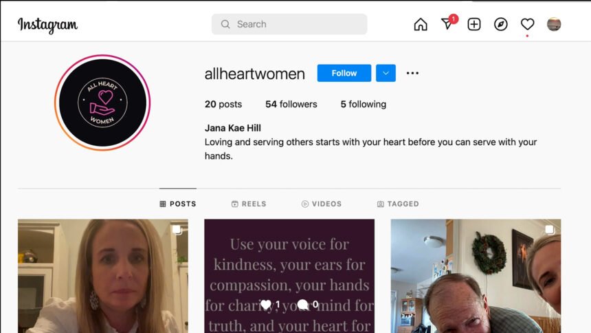 All Heart Women Instagram