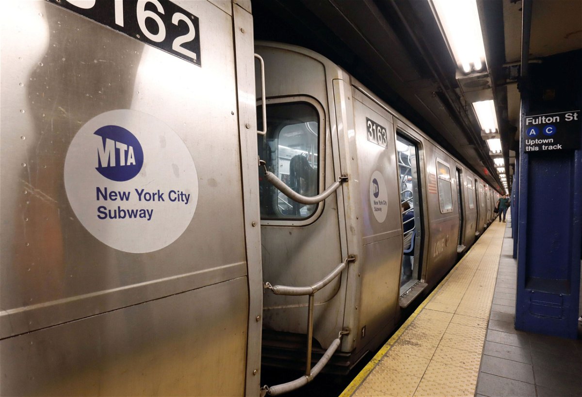 <i>Gary Hershorn/Corbis News/Getty Images</i><br/>A 62-year-old man suffered minor injuries after being pushed onto the subway tracks at the Fulton Street subway station in Lower Manhattan