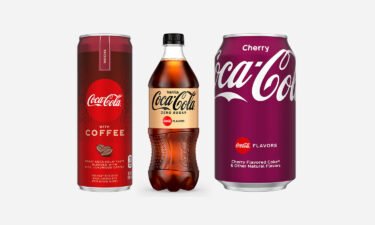 Coca Cola is unveiling a new look for flavored Coke products this month