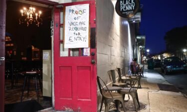 Want to drink at a French Quarter bar in New Orleans? You need to have proof of vaccination or a negative Covid-19 test to enter.