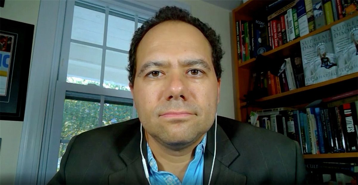 <i>CNN</i><br/>Ilya Shapiro is seen here from a segment on CNN.