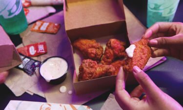 At Taco Bell $5.99 price gets you five bone-in wings that are coated in a queso seasoning and served with a spicy ranch dipping sauce.