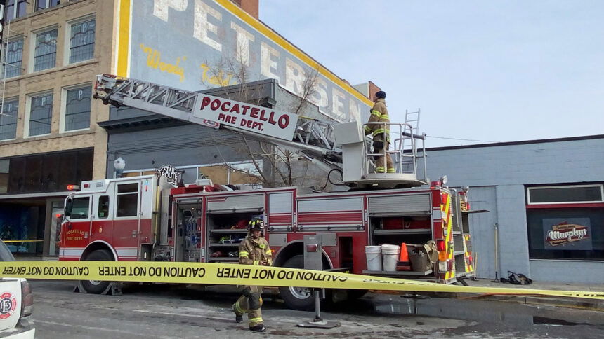 Fire in downtown Pocatello_2.23.22_2