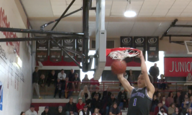 Isiah Harwell dunks in 2nd half in Century's 55-48 win