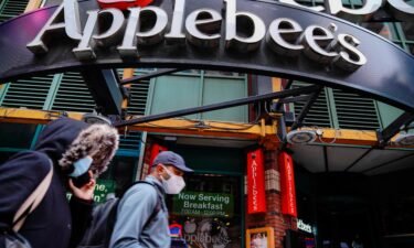 Seen here is the Applebee's Times Square branch in New York City in October 2020. Restaurants like Applebee's are focusing on value as they raise prices.