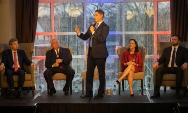 Josh Mandel speaks at the FreedomWorks Forum for Ohio's Republican Senate Candidates on March 18
