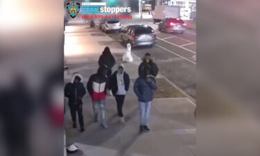 NYPD surveillance footage showed a group attacking a Hasidic man in Brooklyn