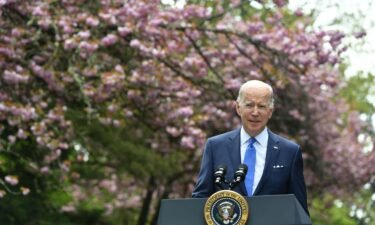 President Joe Biden said April 28 he's considering ways to deal with reducing student debt burdens