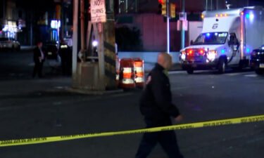 The scene of the shooting in Northeast Philadelphia.