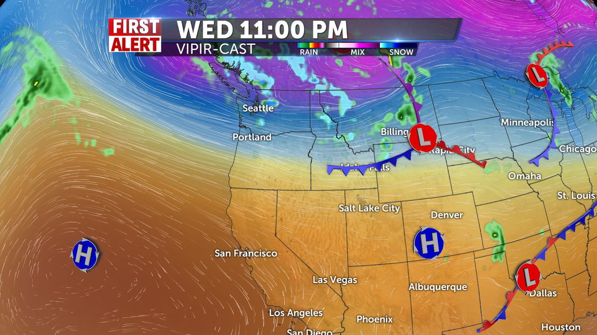 Windy Wednesday, High Winds For Thursday With A Slight Chance Of Wet ...