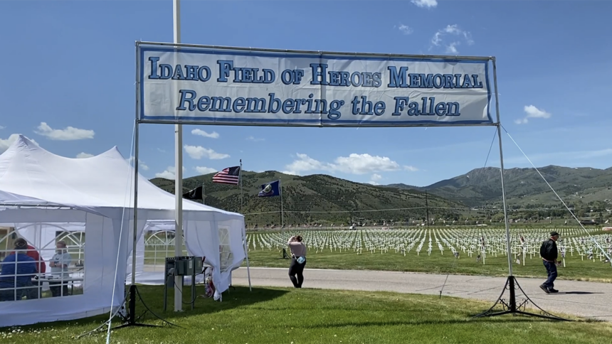 Idaho Field of Heroes Memorial_ Field of Heroes Memorial logo_Pocatello_