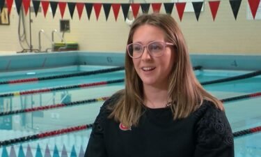 St. Cloud State swimmer Marena Kouba is a Carnegie Medal winner. It's an exclusive