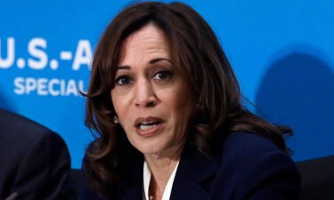 Vice President Kamala Harris speaks at the US-ASEAN Special Summit at the State Department in Washington
