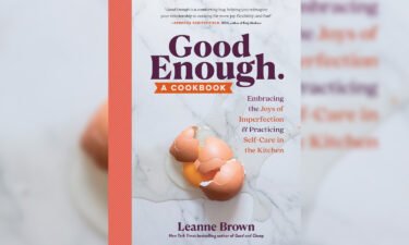 Leanne Brown's "Good Enough: A Cookbook" promotes self-care in the kitchen.