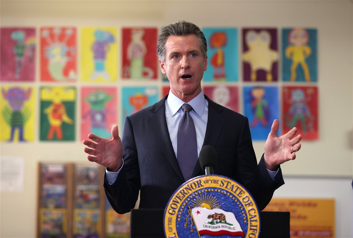 <i>Justin Sullivan/Getty Images</i><br/>California Gov. Gavin Newsom has tested positive for Covid-19 and is taking antiviral medication