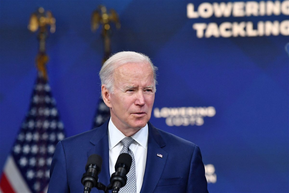 <i>Nicholas Kamm/AFP/Getty Images</i><br/>US President Joe Biden pictured here