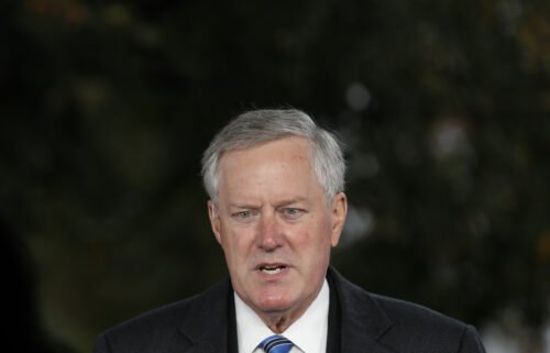 A former Mark Meadows' aide 'covered new ground' in her recent deposition before the January 6 Committee. Meadows is pictured here in Washington