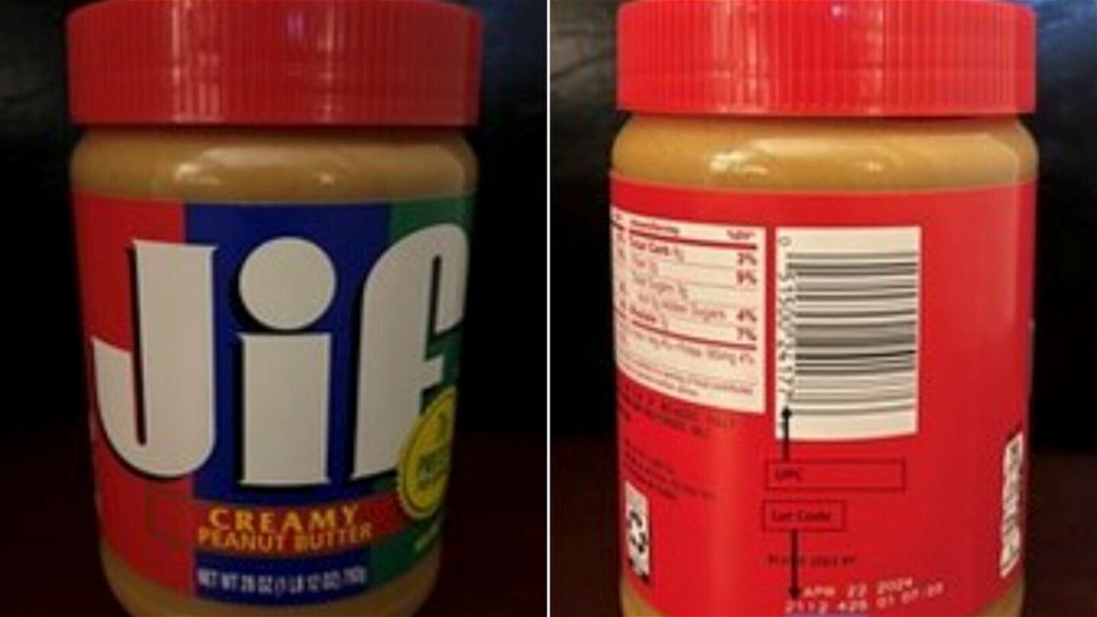 <i>The J.M. Smucker Co.</i><br/>J.M. Smucker is recalling some Jif peanut butter products due to salmonella.